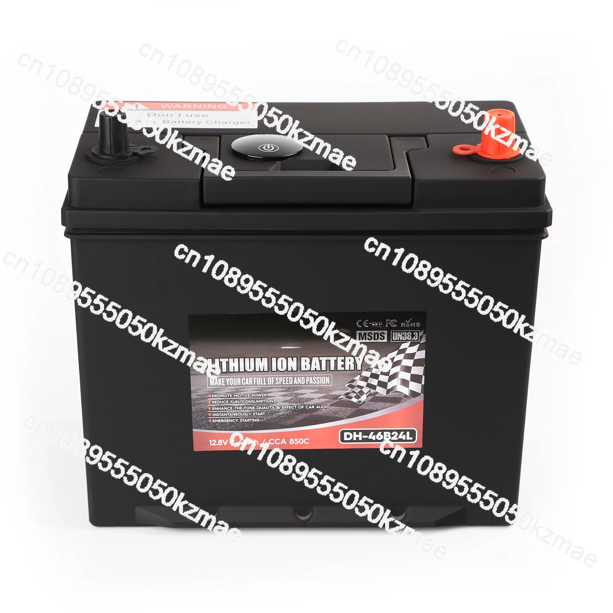 46B24L/R Литиевая батарея LiFepo4 с аварийным запуском и функцией самодопомощи