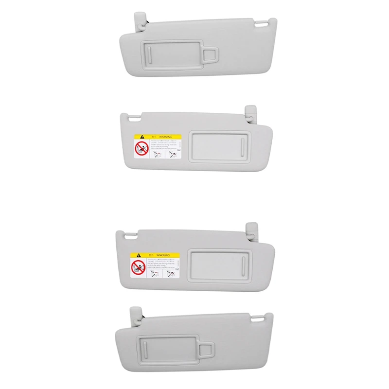 Передний левый + правый внутренний солнцезащитный козырек с зеркалом для VW Golf 7