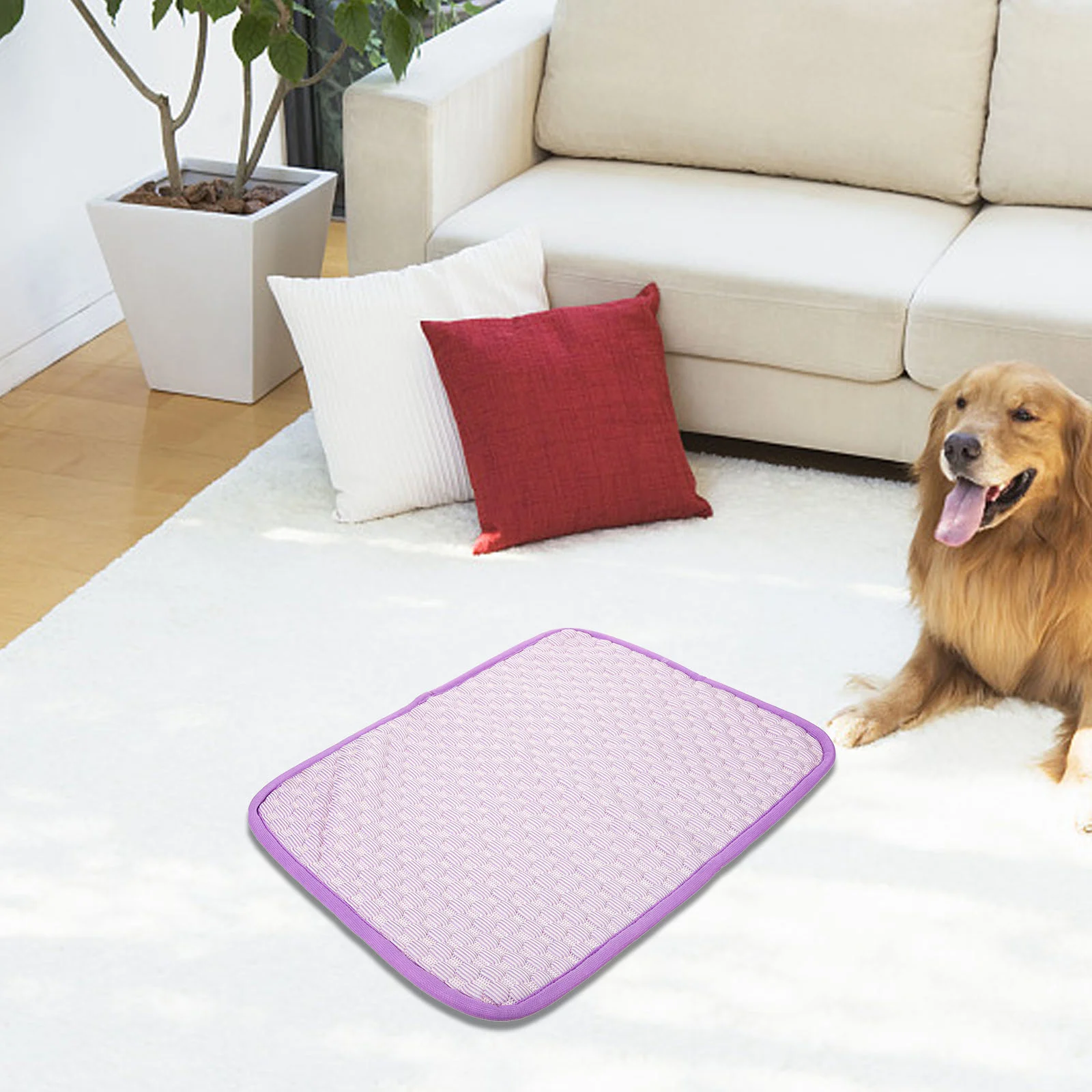 

Pet Cooling Pad Summer Rabbit Sleeping Hamster Bed Cloth Home Little Mat Comfortable Nest