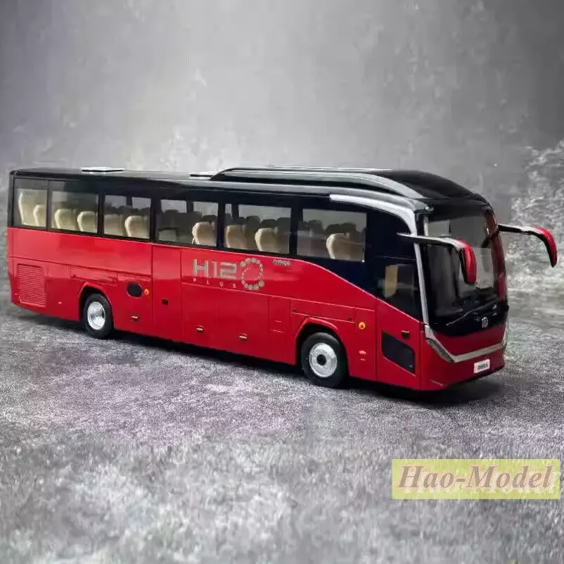 1:36 для автобуса Zhongtong H12 модель автомобиля из сплава литые под давлением
