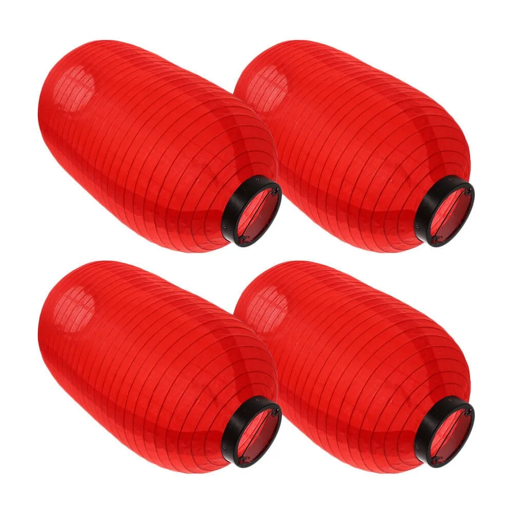 Зимний фестивальный фонарь из шелковой ткани в форме дыни с металлическим