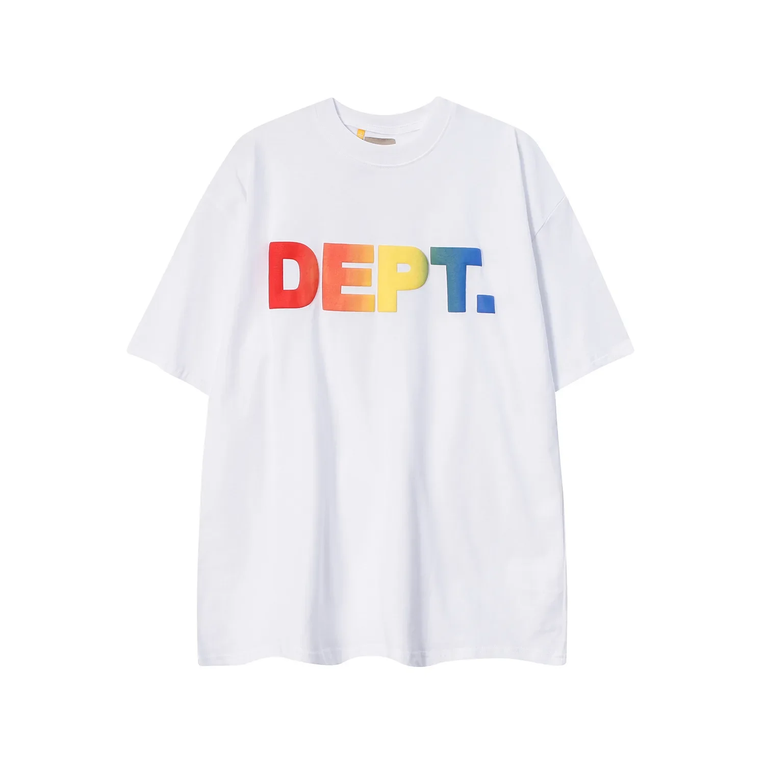 

Мужские и женские футболки Gallery Dept, классические футболки с буквенным принтом в стиле хип-хоп, повседневные футболки с круглым вырезом и коротким рукавом, 2024