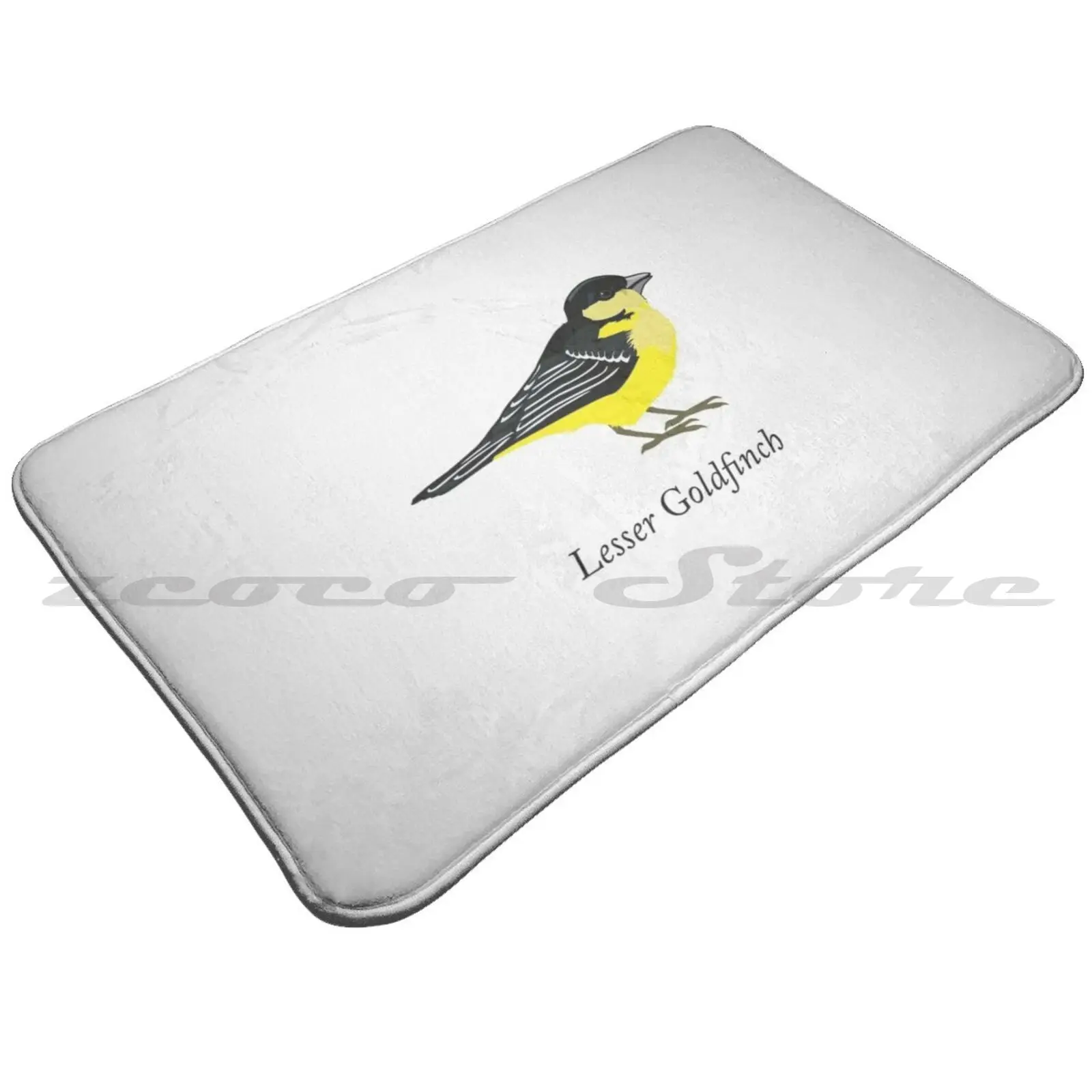 Малый Золотой коврик нескользящий для впитывания воды золотой тонкий черный и