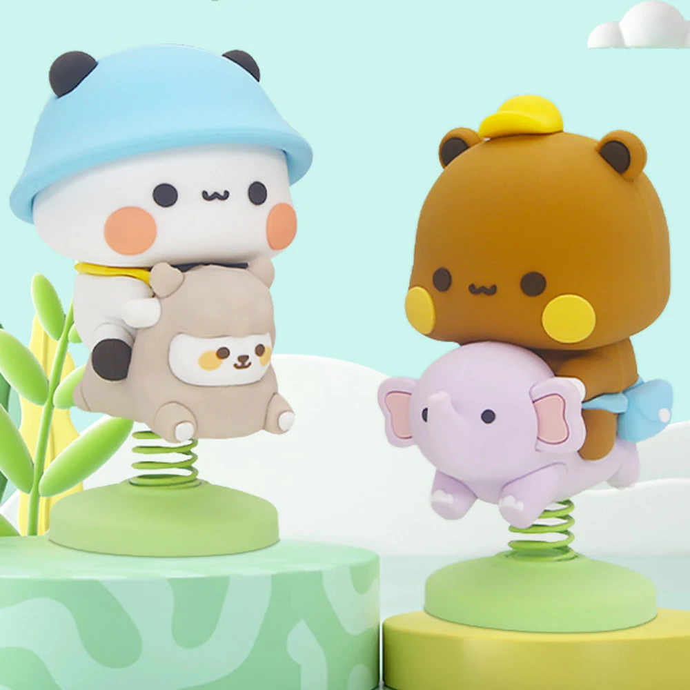 Аниме-фигурка Bubu Dudu панда яркий медведь модель игрушки коллекционная мультяшная