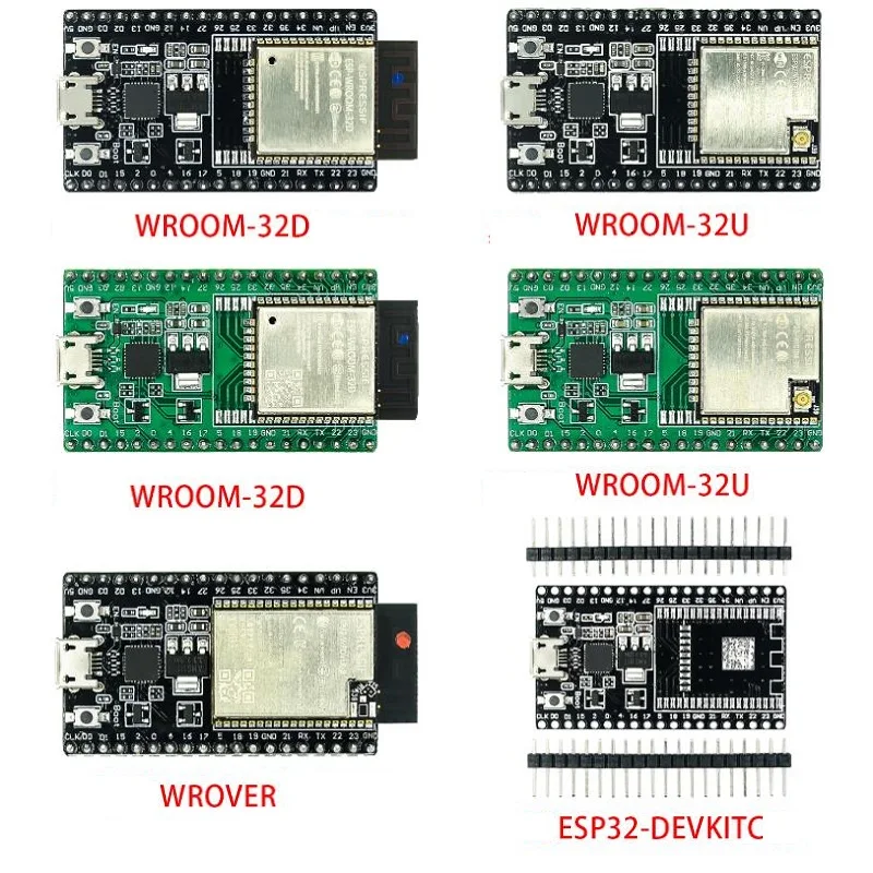 ESP-WROOM-32D ESP-WROOM-32U ESP32-DevKitC Макетная плата WIFI + Bluetooth IoT NodeMCU-32 ESP32