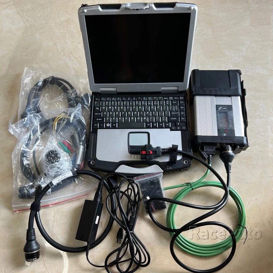 MB Star C5 SD-интерфейс OBD2 Кабель V09.2023 Программное обеспечение для ноутбука CF31 I5 8G 480 ГБ