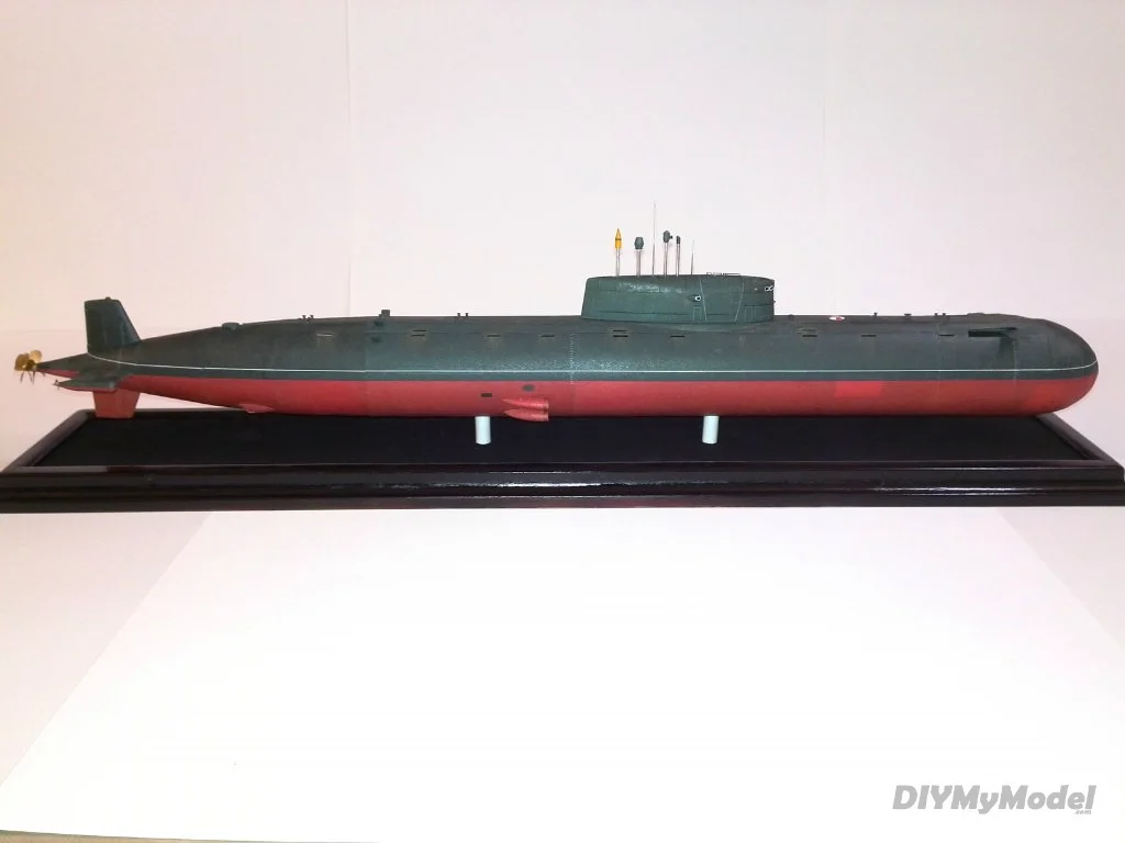 

DIYMyModeI Russian k-278 Communist Youth League member nuclear submarine DIY Handcraft Paper Model Kit Handmade Toy Puzzles