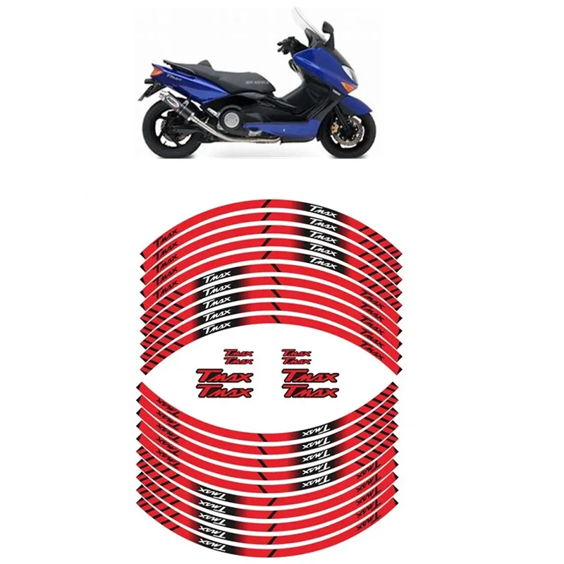 Запчасти для мотоциклов YAMAHA TMAX 500 530 560 контурное колесо декоративная наклейка