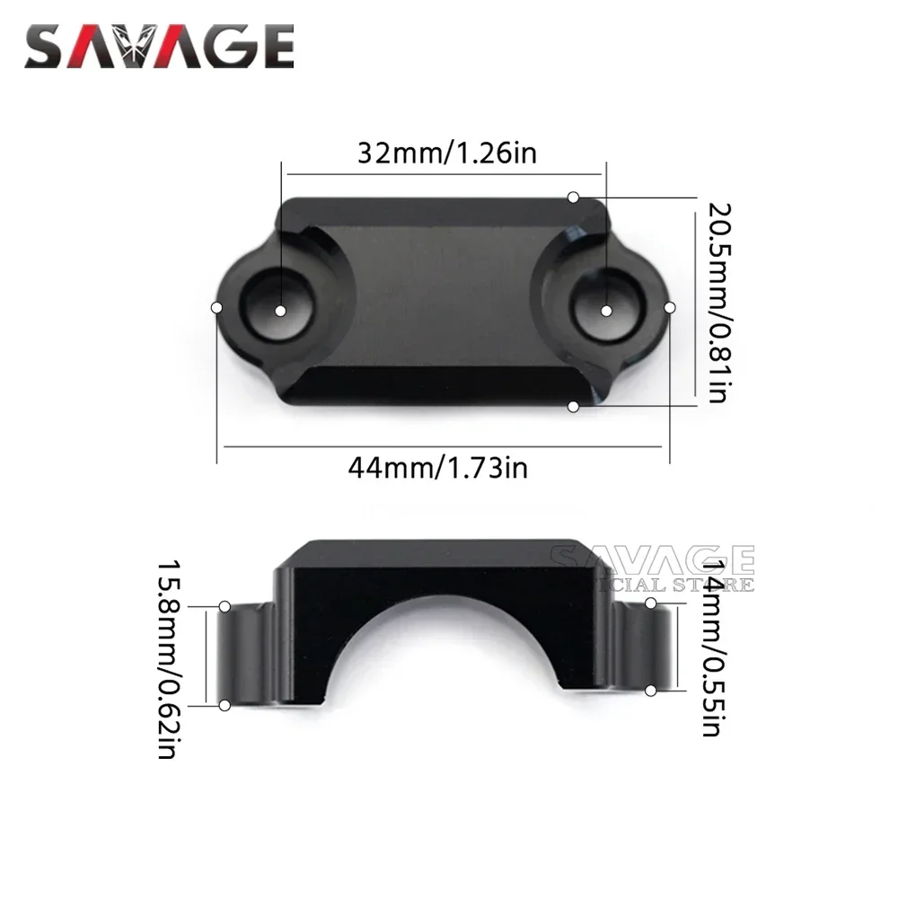 Зажим главного тормозного цилиндра для YAMAHA YZF R125 R1 R6 R7 R25 R3 R15 MT15 MT 03 25 XJ6 FZ8 T-MAX крышка