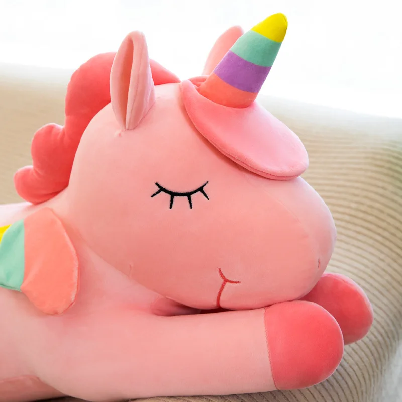30cm Soft Unicorn Plush Toys Cartoon Stuffed Animal Doll Pillow  Kids Birthday Gifts Home Decor