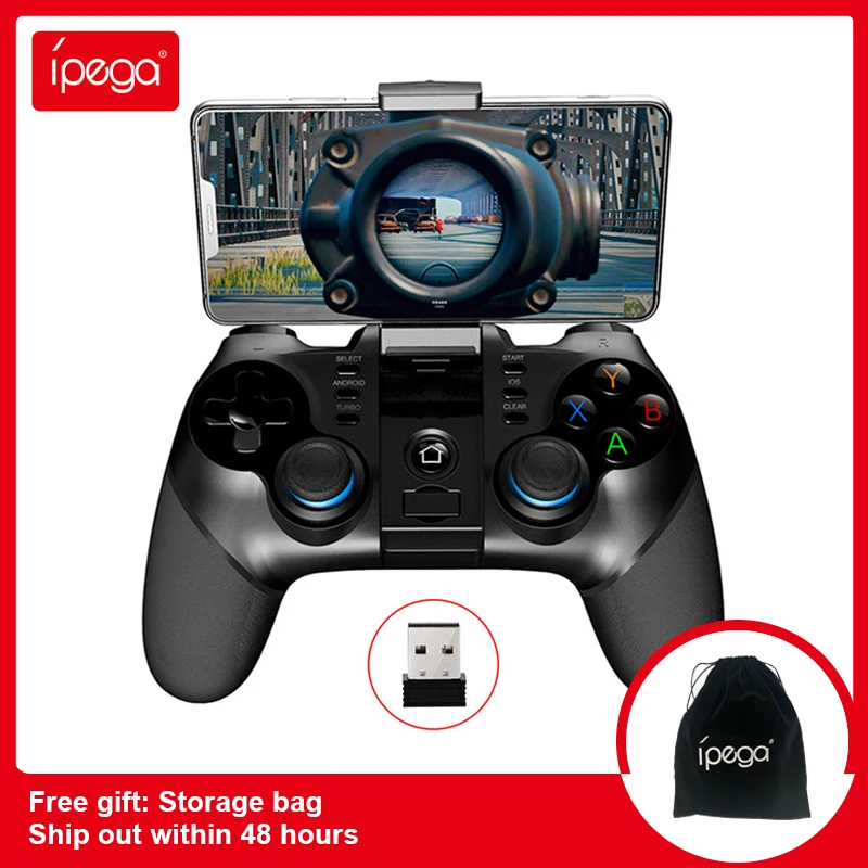 

Ipega PG-9156 Bluetooth 2.4G Wireless Gamepad Mobile Game Controller For Playstation 4 PS4 iOS MFI Games Android PS3 PC
