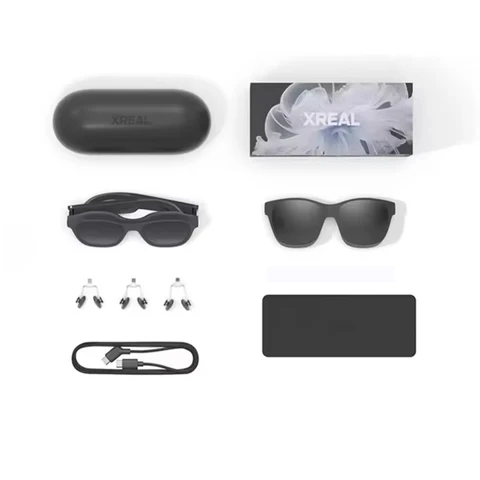 Очки XREAL Air 2 Smart AR, 130 дюймов, микро-OLED, большой экран, 120 Гц, 1080P, вид для телефона, компьютера, не VR, виртуальная реальность
