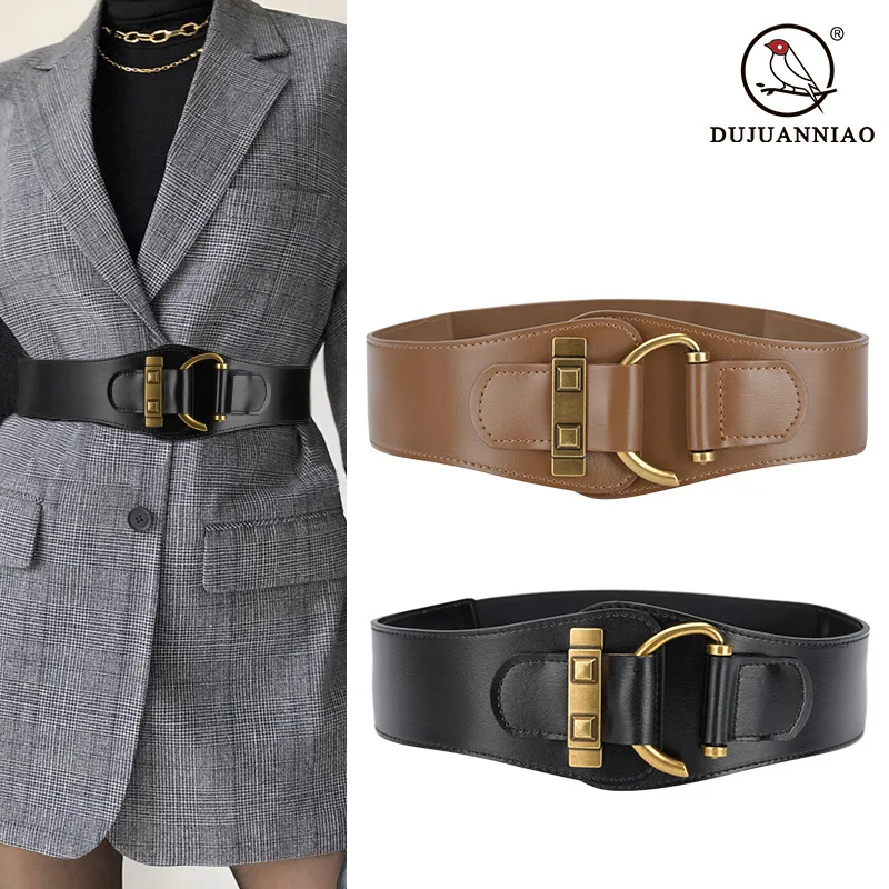 Luxury belt cinched waist, elasticated waistband, women's stretch belt with coat and down belt
