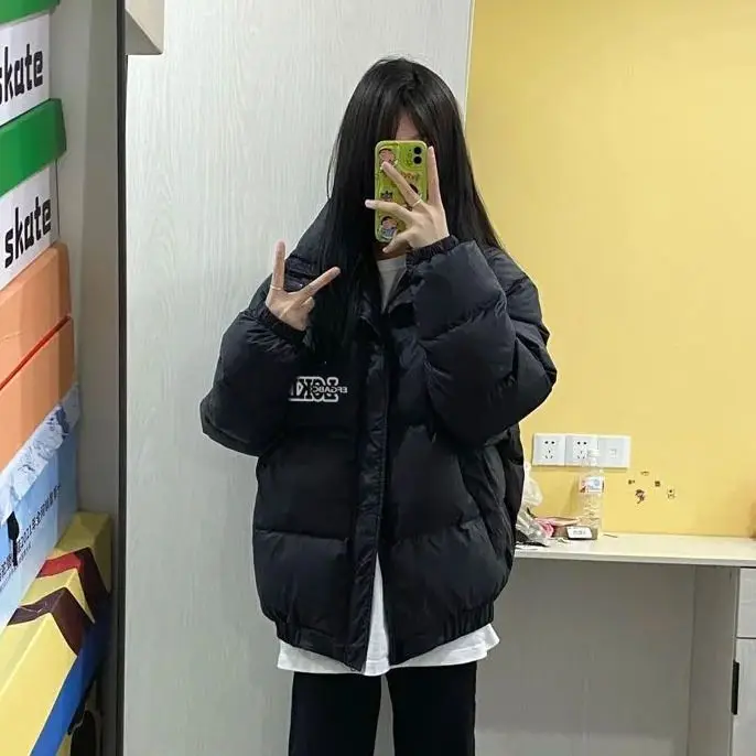 Американская винтажная куртка на хлопковой подкладке верхняя одежда для женщин