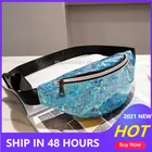 Женская сумка на талию, водонепроницаемая нагрудная Сумочка унисекс на пояс