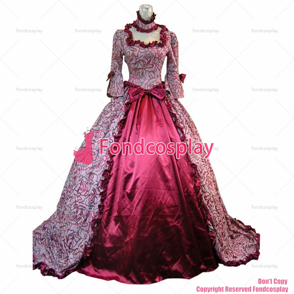 Fondcosplay Готическое платье красное