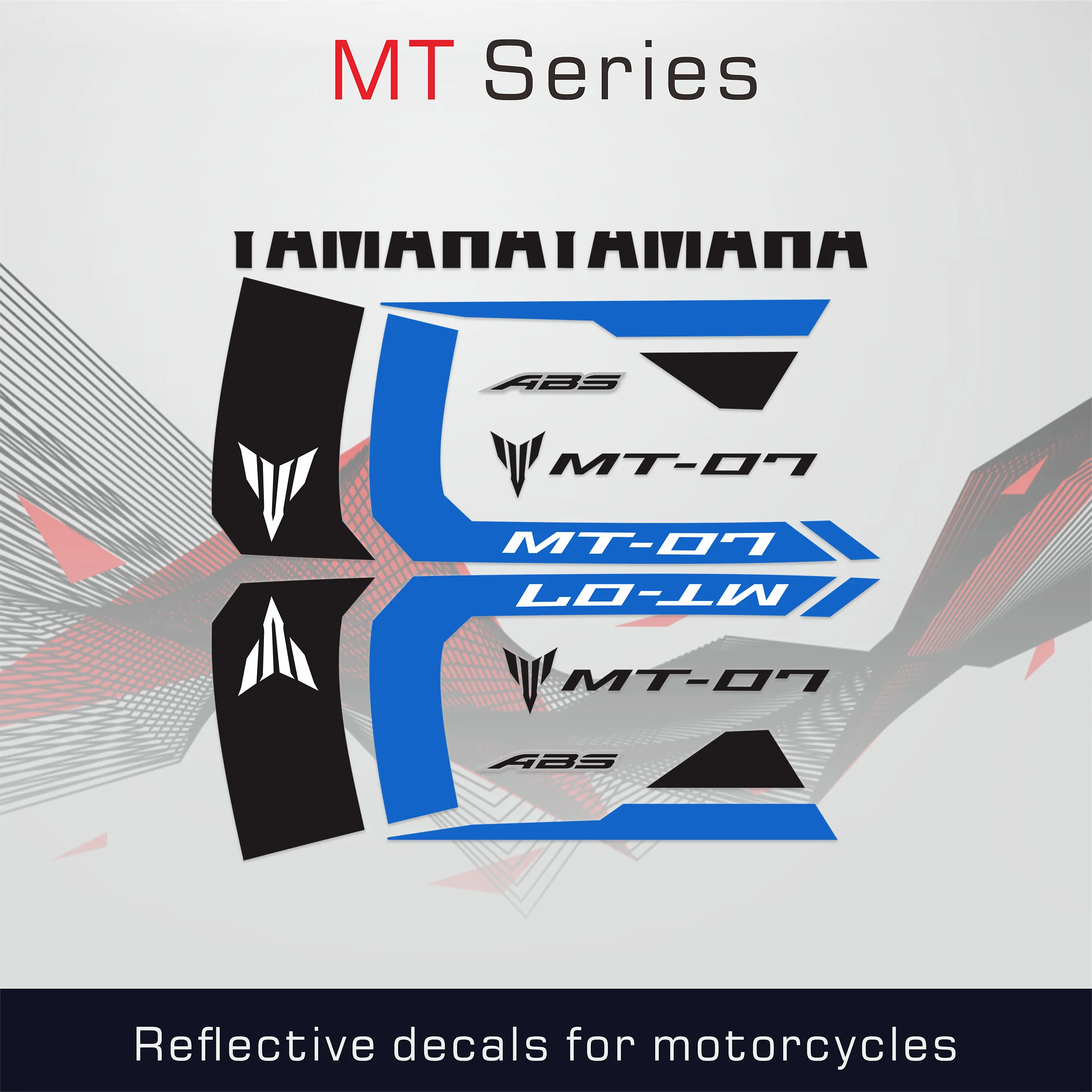 

Vinyl Mt 07 Stickers Motorcycle Tank Decal Strip Logo Kit For Yamaha Mt 07 Mt07 2022 2021 2020