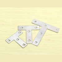 1pcs stainless steel corner code 90 degree right angle t shaped furniture angle iron window wooden door fixing bracket