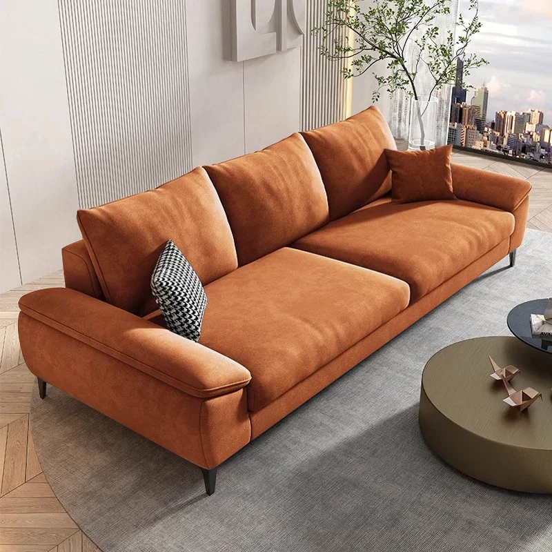 Дизайнерские тканевые диваны современный скандинавский стиль для спальни King Size