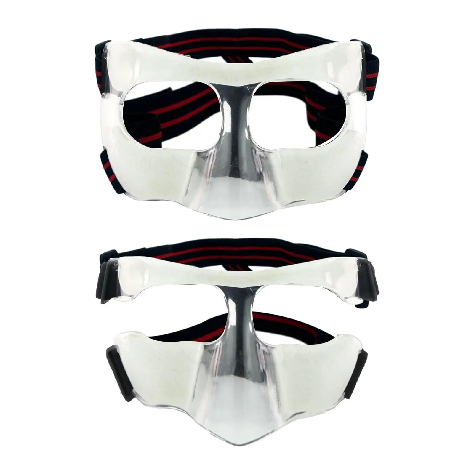 

Padded Face Shield Nose Guard Shatterproof Durable Face Guard for Broken Nose for Gym Exercise Karate Soccer Men Women Teenagers