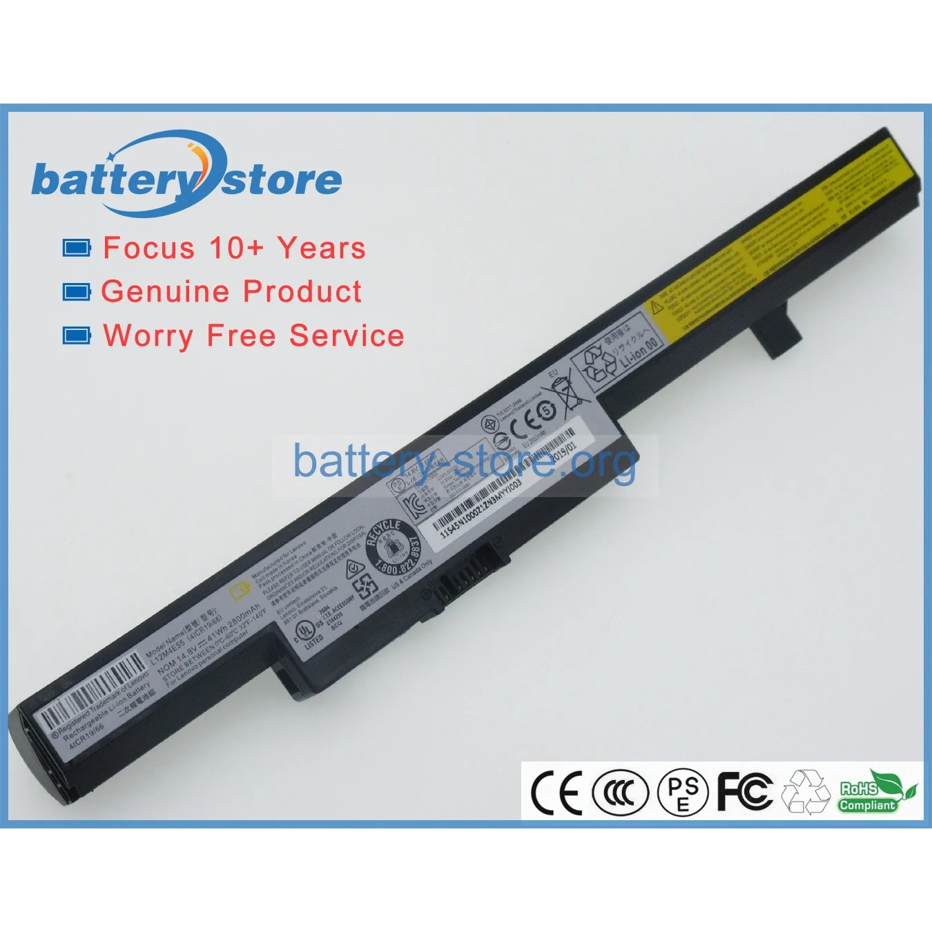 Оригинальные аккумуляторы для ноутбуков L12M4E55 45N1182 45N1185 45N1186 L12S4E55 45N1187 L13L4A01 L13M4A01