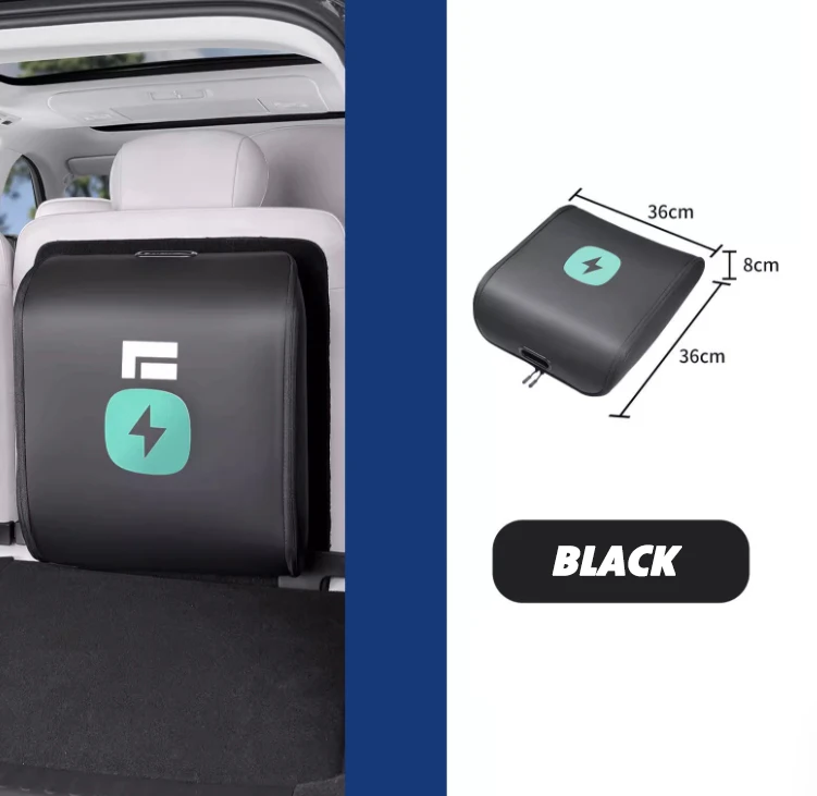 

Сумка для хранения зарядного пистолета для JISHI Polestones 01 ROX 01, чехол для зарядного кабеля, багажник, портативное зарядное устройство, автомобильный аксессуар