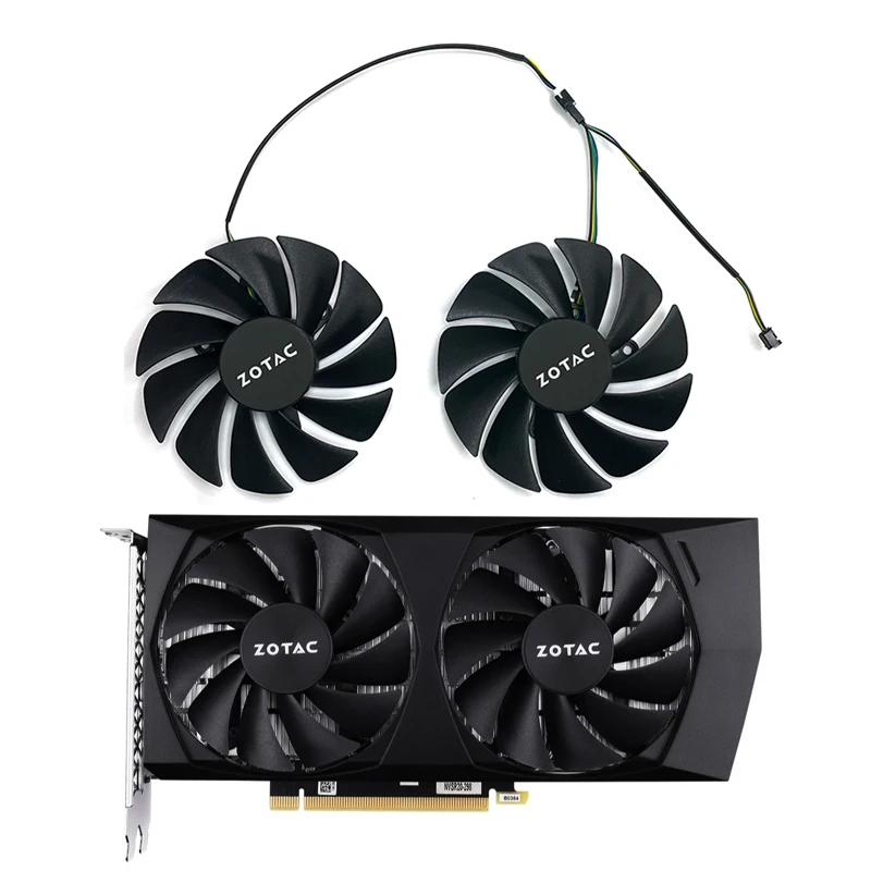 

Zotac GeForce RTX 3060-12GD6 Destroyer, Cooling Fan Replacement CF9015H12S ZOTAC GeForce RTX3060 Twin Edge OC RTX 3060 Ti