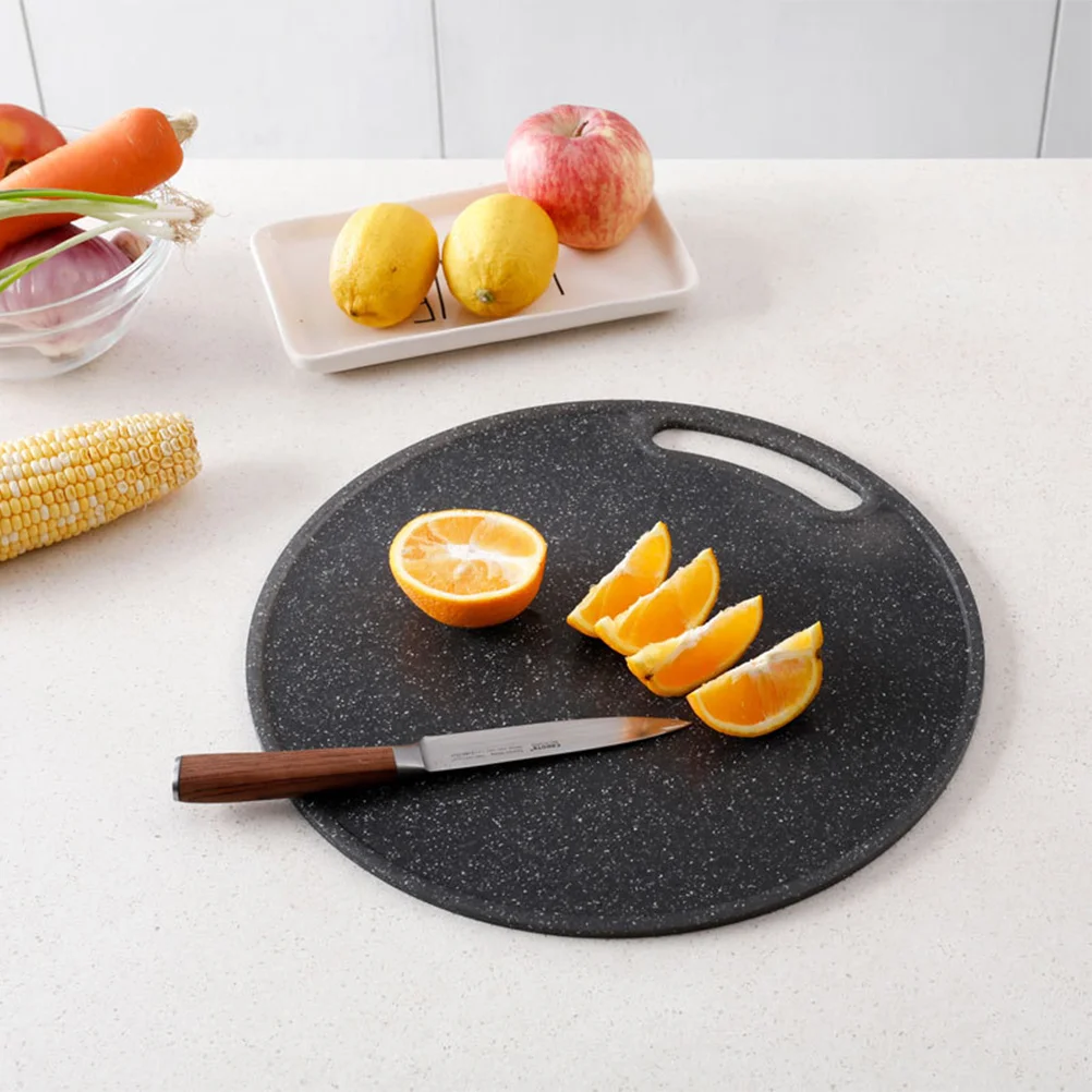

Board Cutting Chopping Marble Mats Block Fruit Kitchen Vegetable Boards Plastic Sink Flexible Carving Round Meat Sheets Thin