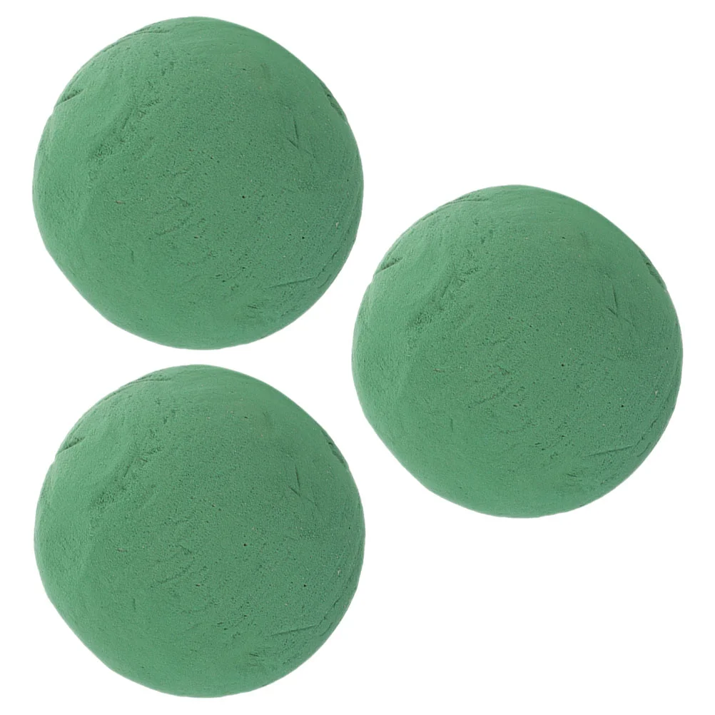 

3 Pcs Flower Arrangement Supplies Craft Foam Arrangements Ball DIY Crafts Small Balls
