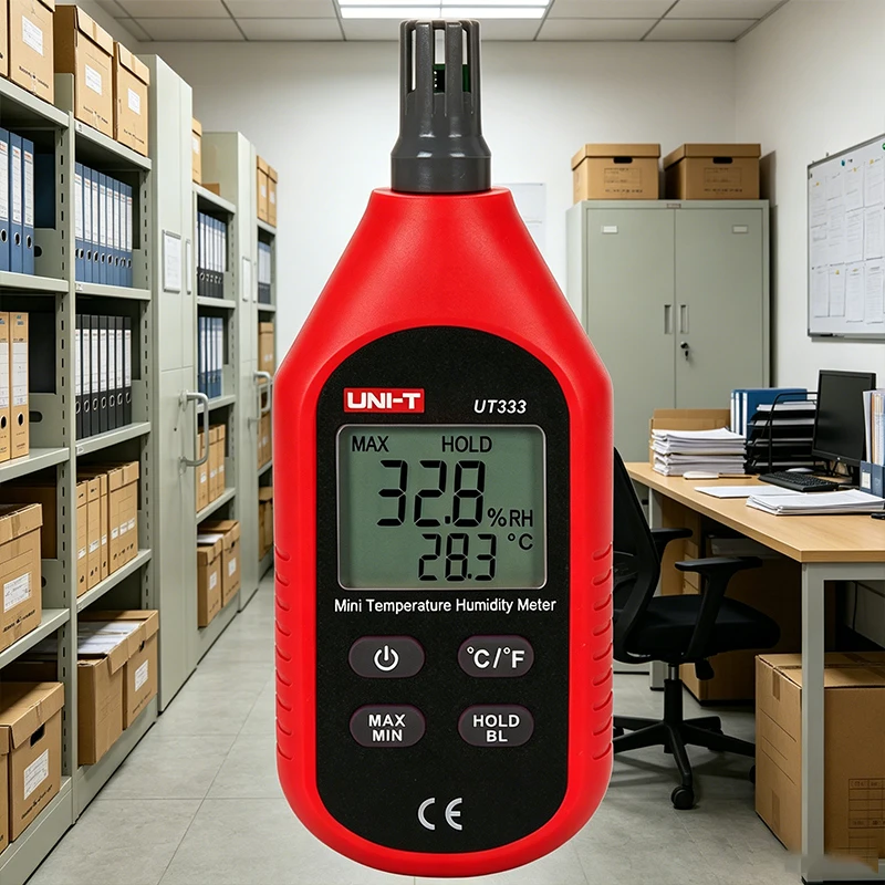 Фото Анемометр UNI-T UT363/BT, люксметр UT383/BT, шумомер UT353/BT, измеритель температуры и влажности UT333/BT №3