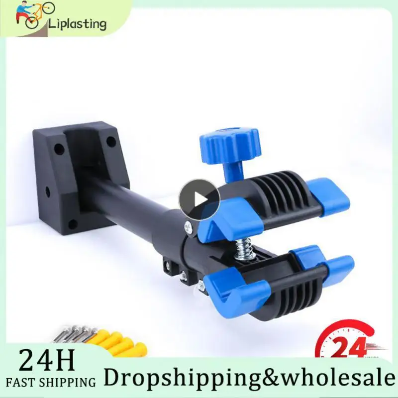 

Convenient Bicycle Wall Repair Stand Portable Mountain Road Bike Wall Mount Storage Steel Durable Stable High Strength Reliable