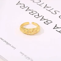 todorova trendy irregular for women couple minimalist geometric golden open adjustable rings korean simple jewelry gift