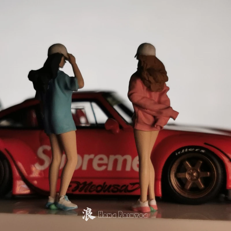 

1:64 Chaomei кукла модель автомобиля модель сцены украшение микро пейзаж реквизит для съемки полимерная фигурка