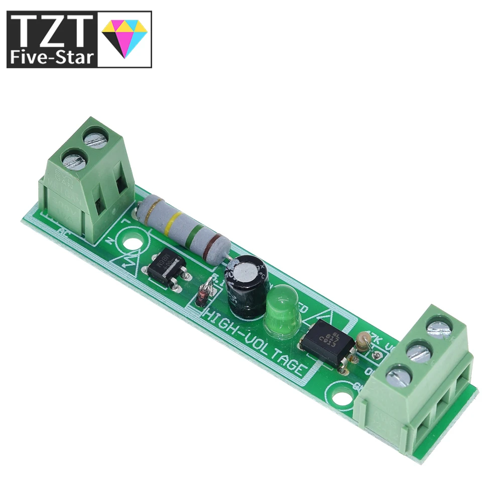 1-битный модуль изоляции оптопары переменного тока 220 В плата обнаружения