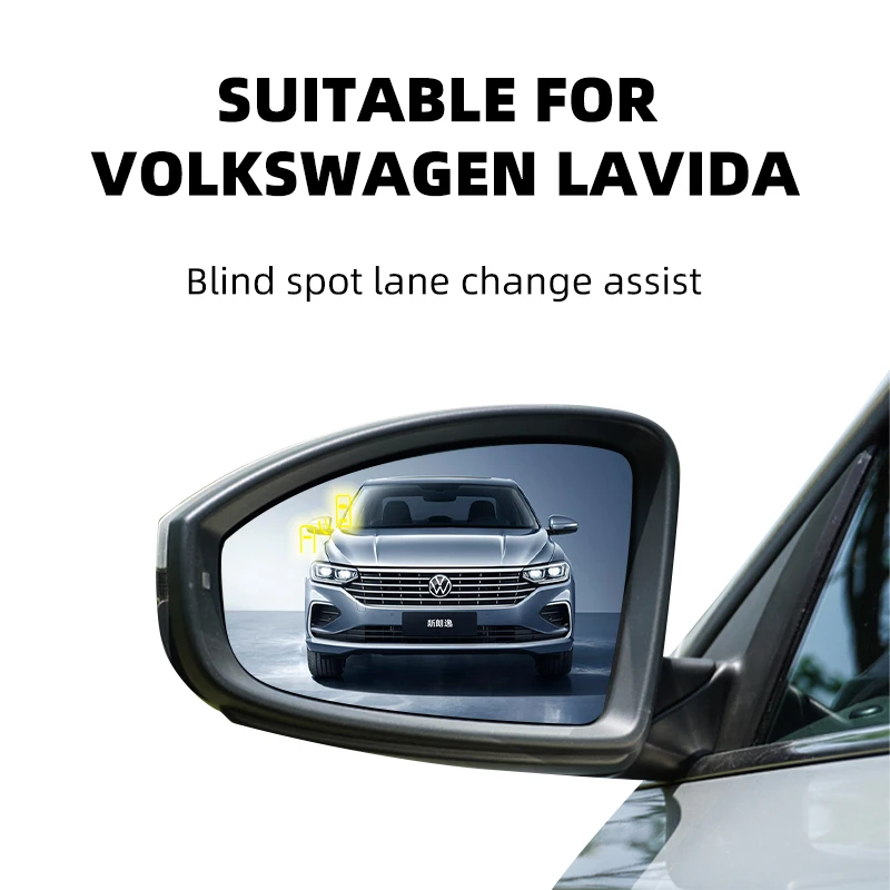 Зеркало для слепых зон для Volkswagen golf6 MK6 golf7 mk7 Passat b6 b7 b8 bsd 24 ГГц, микроволновый радар bsm, Система помощи при перемене полосы bsa