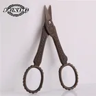 Ножницы в европейском стиле ретро для шитья и рукоделия из бронзы и нержавеющей стали