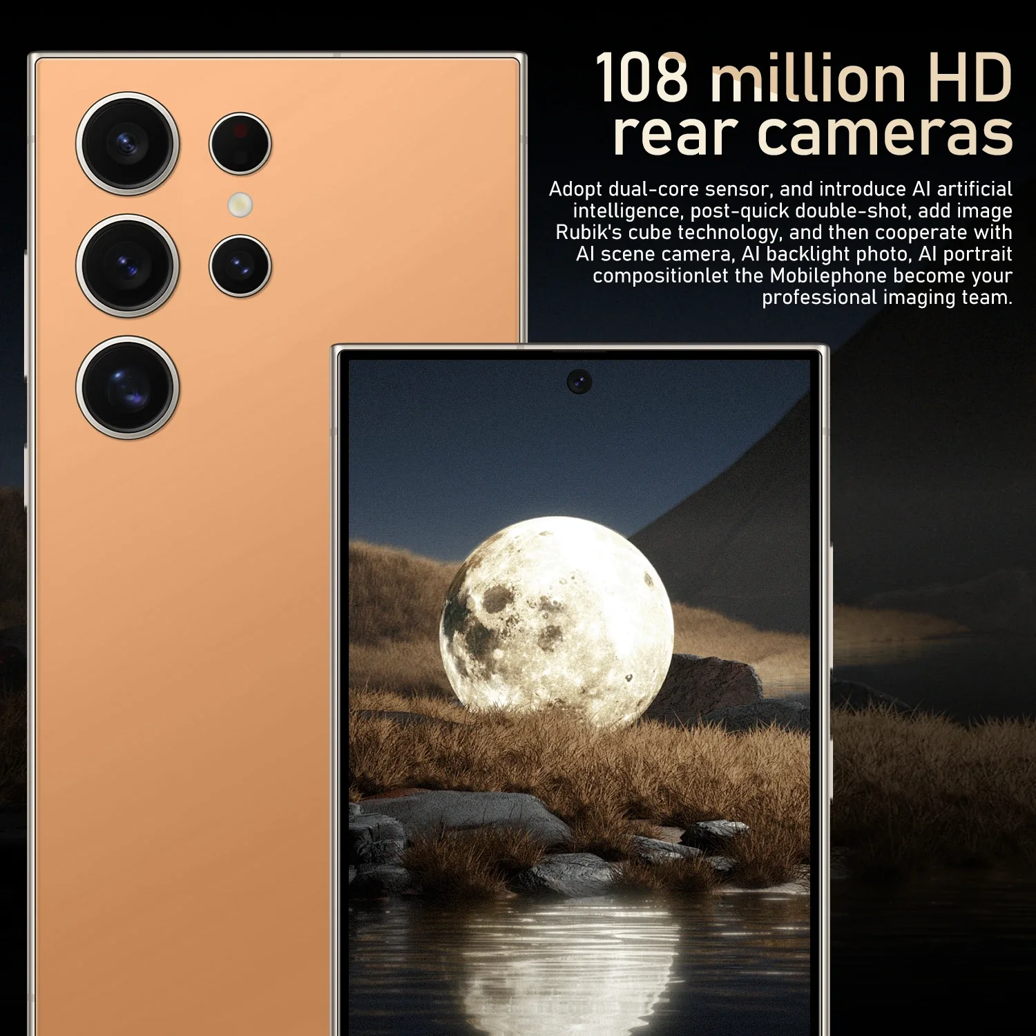 yyhcGlobal Версия новый S24 Ultra 7 3 дюйма 16 ГБ + 1 ТБ Android 13 бандаж смартфонов Global 5G дешевые