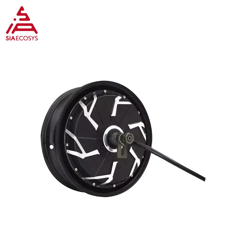 Фото Электродвигатель QS Motor 12 дюймов 5000 Вт V4 72 В 100 км/ч BLDC для электросамоката №1