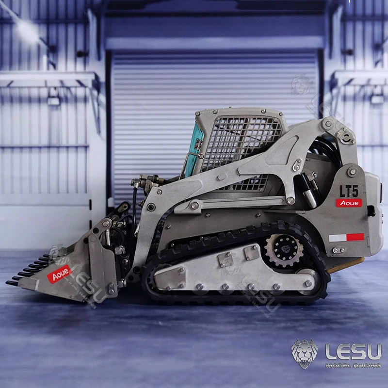 

1/14 Metal Hydraulic Skid-Steer Loader LESU Aoue-Lt5 Tracked DIY RC Remote Control Cars Model KIT Toys for Adults Th17187-SMT9