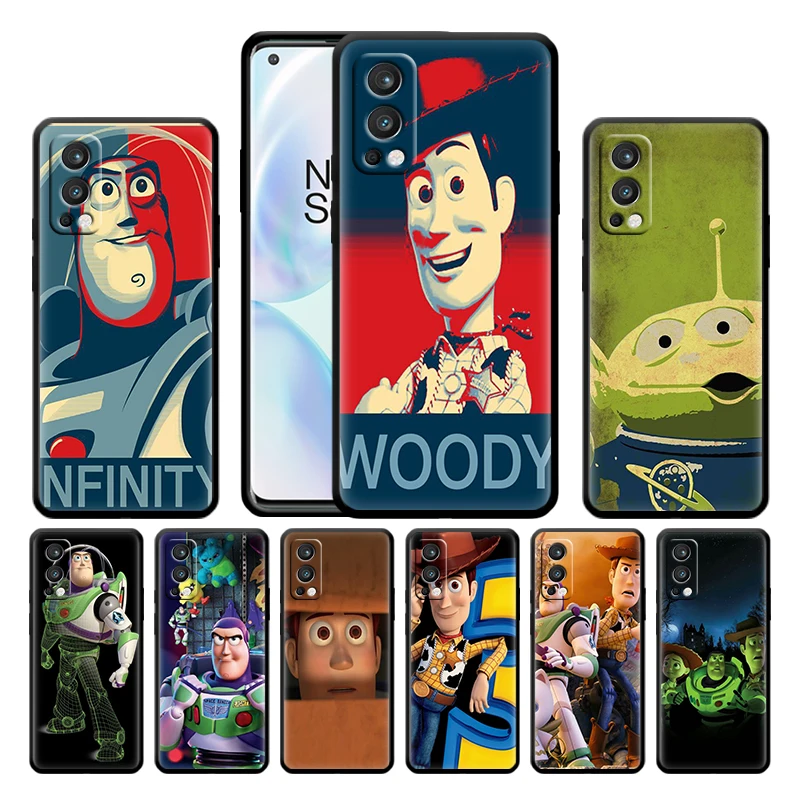 

Anime Toy Story Cool Case For OnePlus Nord 2 CE 5G 9 9Pro 8T 7 7ro 6 6T 5T Pro Plus Silicone Soft Black Phone Cover Capa Coque