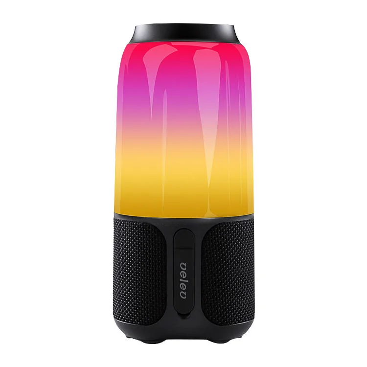 

Original Youpin velev V03 Colorful Lighting Wireless Speaker IPX6 Waterproof Portable Subwoofer Phone Speaker