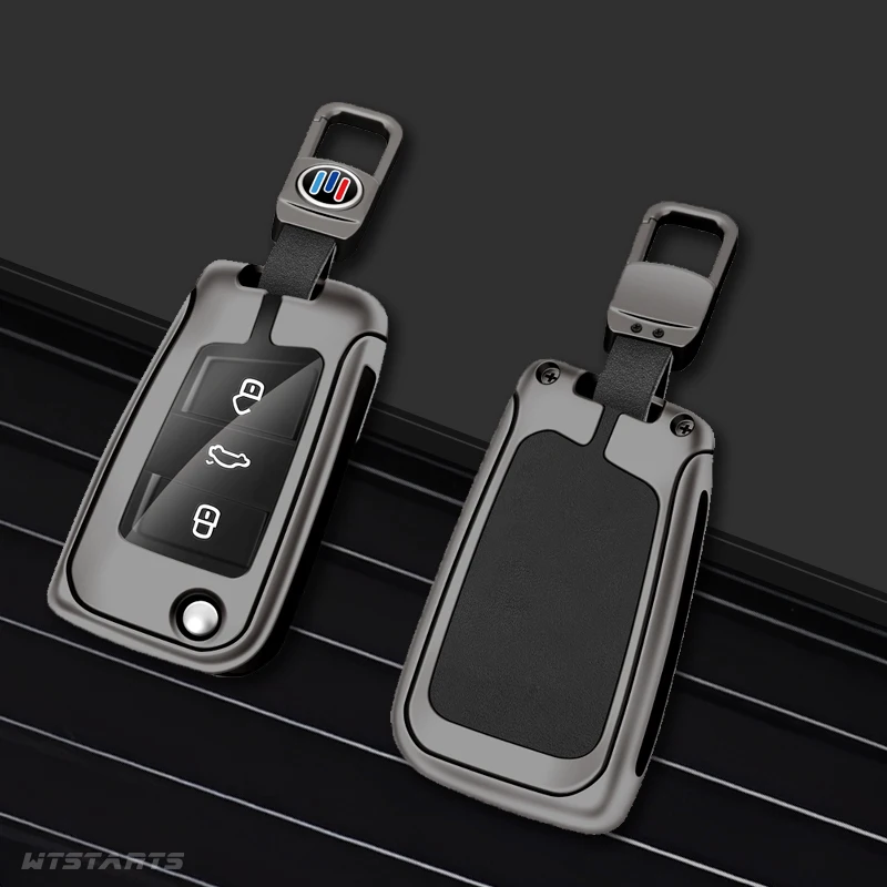 

Zinc Alloy Car Leather Keychain Case For Volkswagen Golf 7 MK7 Tiguan MK2 For Seat Ateca Leon FR Ibiza Skoda Octavia Kodiaq