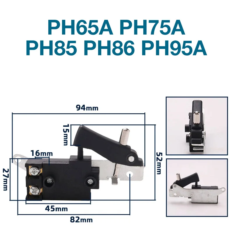 Аксессуары для переключателя Hitachi PH65A PH75A 85A PH86 PH95A