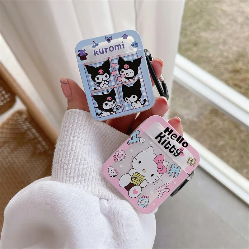 

Cartoon Kitty Translucent Cat AirPods 3 Case Apple AirPods 2 Case Cover AirPods Pro Case IPhone Earphone Accessories AirPod Case