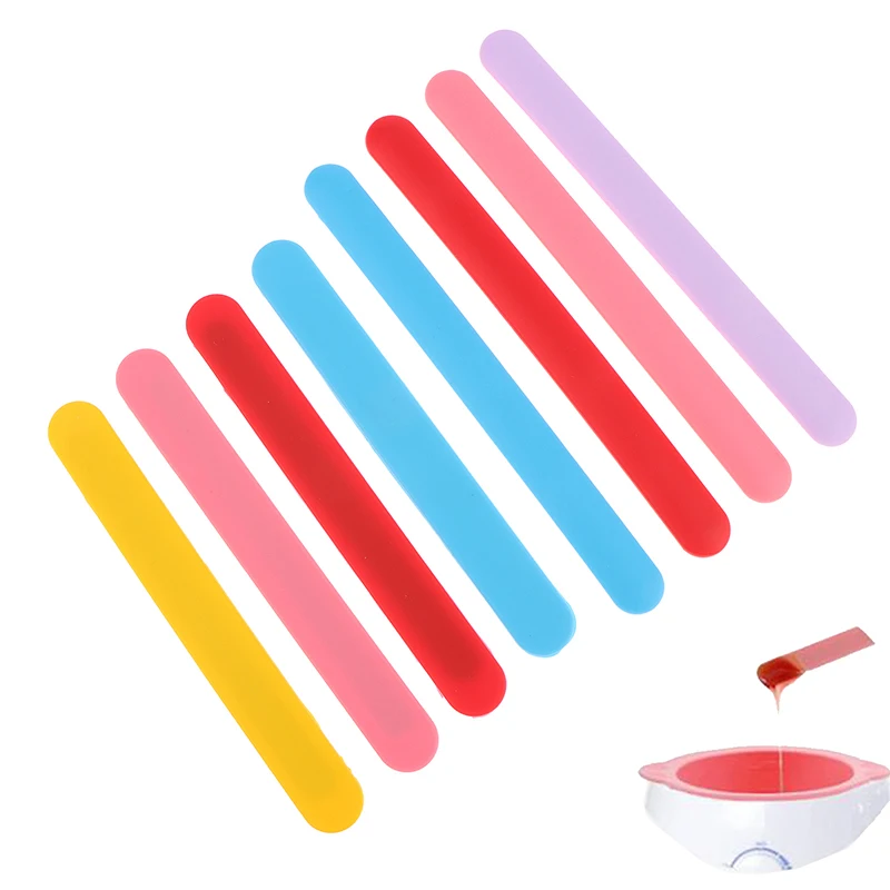 

Melting Wax Stirring Stick Wax Heater Heat Resistant Replacement Silicone Bowl Wax Stirring Stick Tool Mask Hair Removal Stick