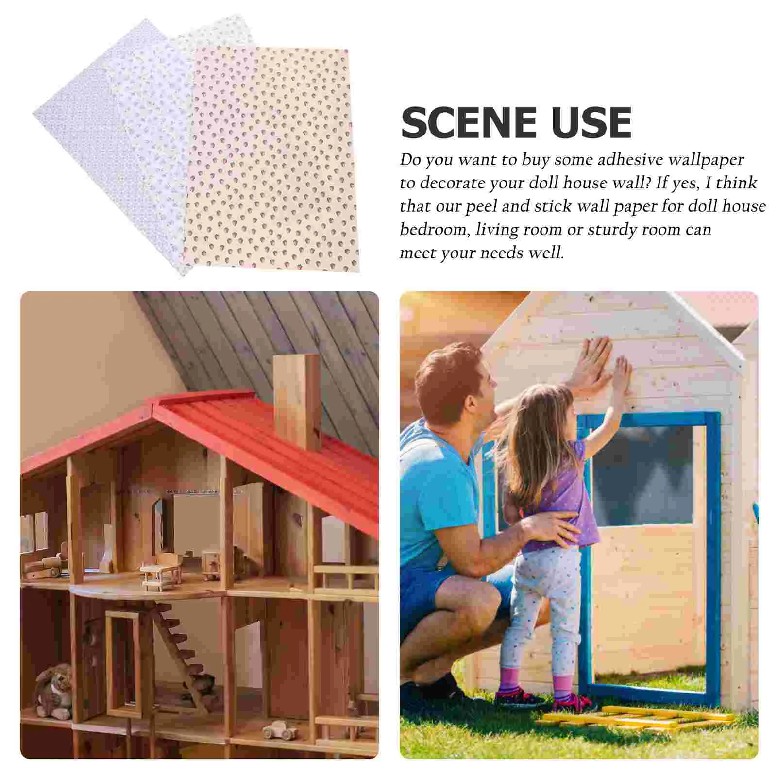 3-листые обои для дома аксессуары наклейки очистки и наклеивания украшение