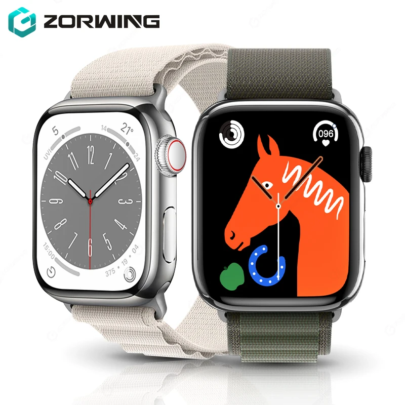 

2022 NFC Smart Watch Men Women Series 8 Max Blood Pressure GPS Movement Tracker Smartwatch IP68 Waterproof Fitness Sport Watches