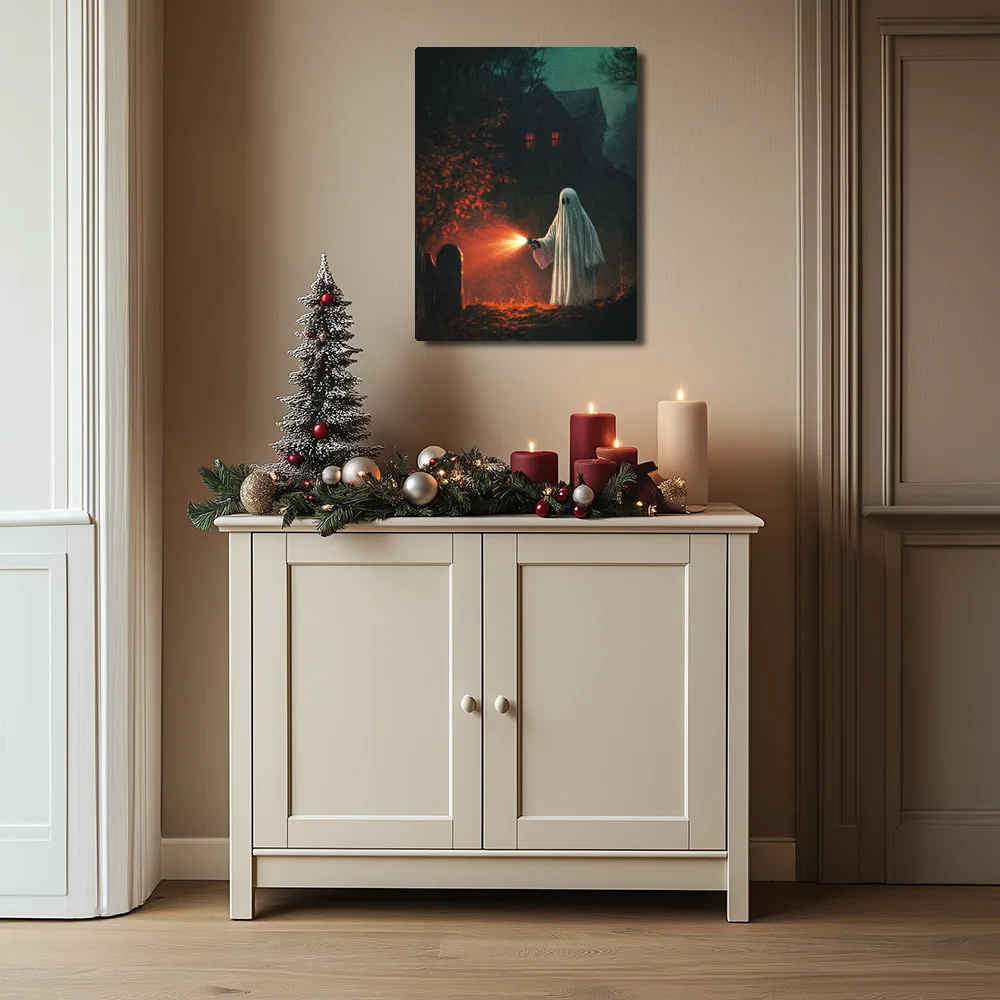 1 шт. жуткие страшные импсы на Хэллоуин эльфы домашние картины холсте современное