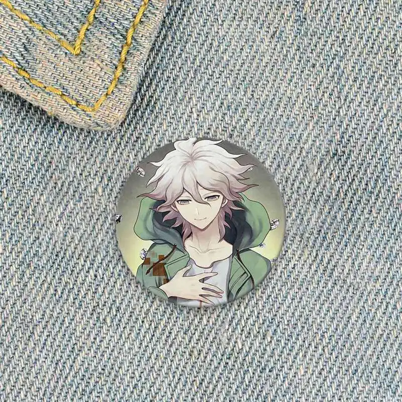 Симпатичная японская аниме Danganronpa:Trigger Happy Monokuma брошь значок косплея Рюкзак