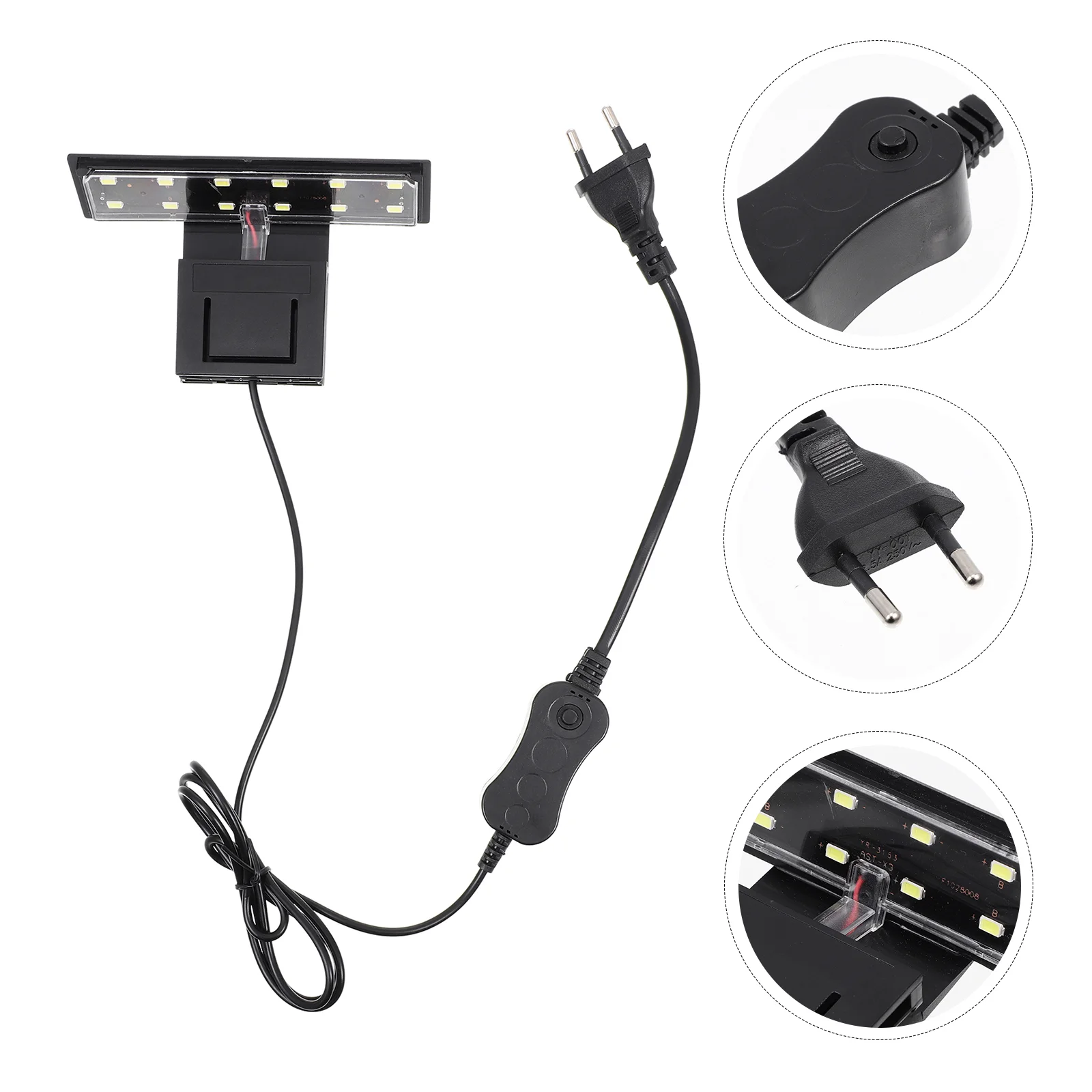 

Decorative Aquarium Light LED Clips Aquarium LED Light Landscape Lights Fish Tank Clip Light Clip-on Clip Type Landscaping Light